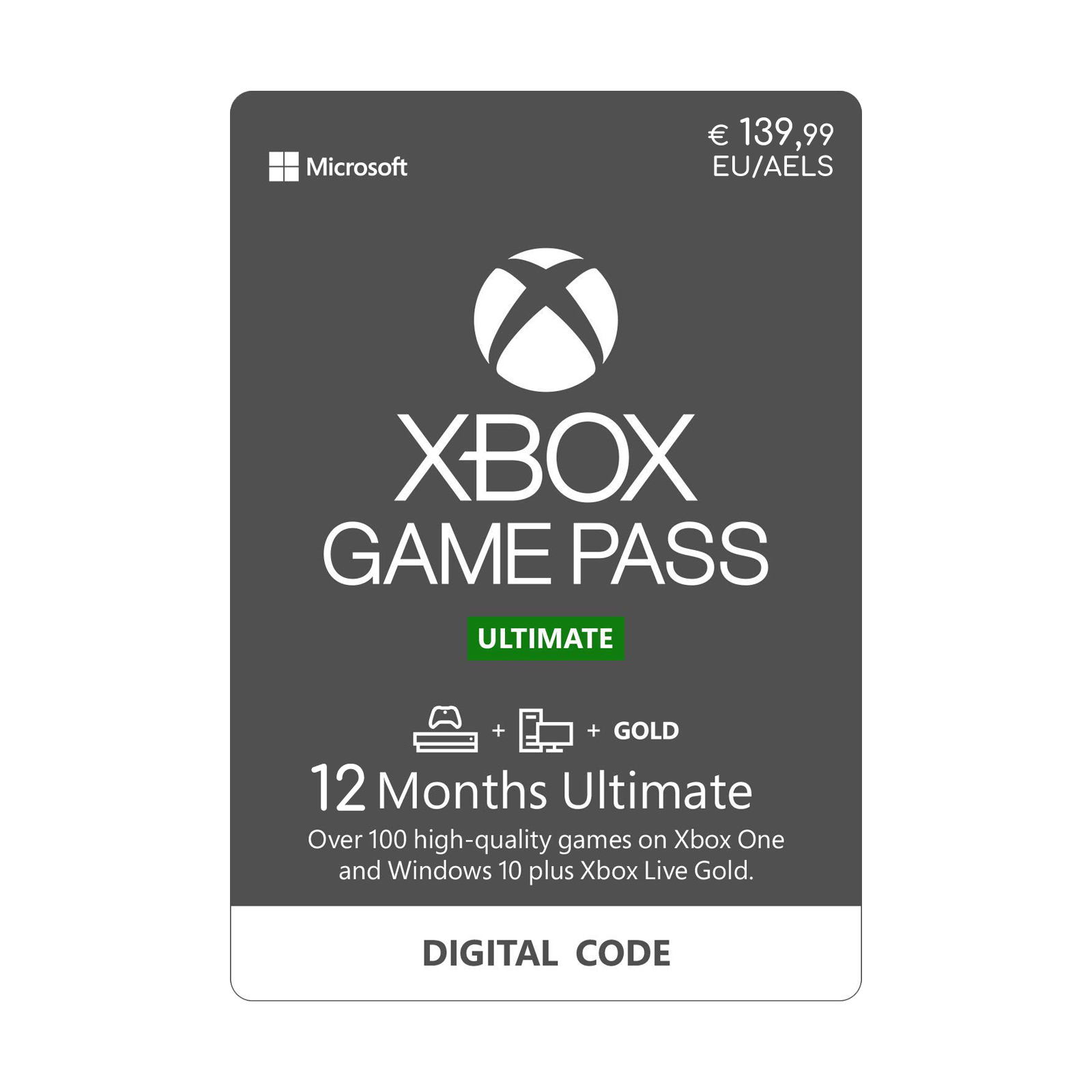 how much is game pass ultimate for 1 year