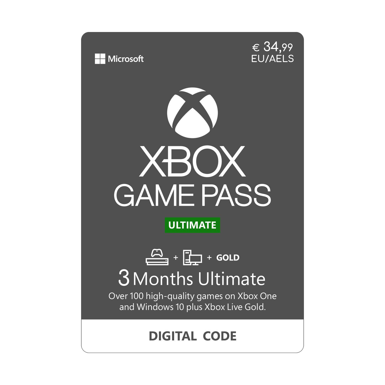 xbox game pass ultimate 3 monate key