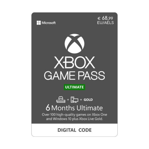 Xbox Game Pass Ultimate 6 Months - KEY