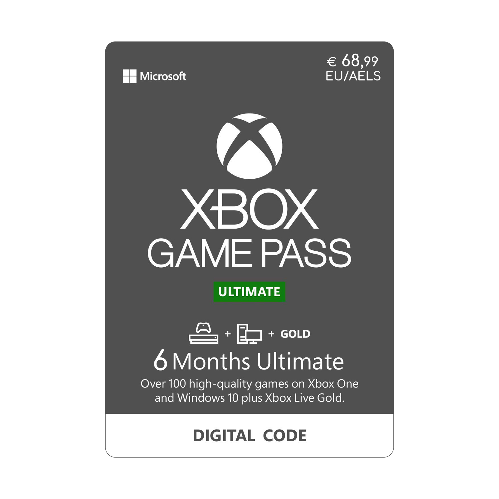 Xbox Game Pass Ultimate 6 mesi - 59,99€ - CD-KEY - Rame Digital