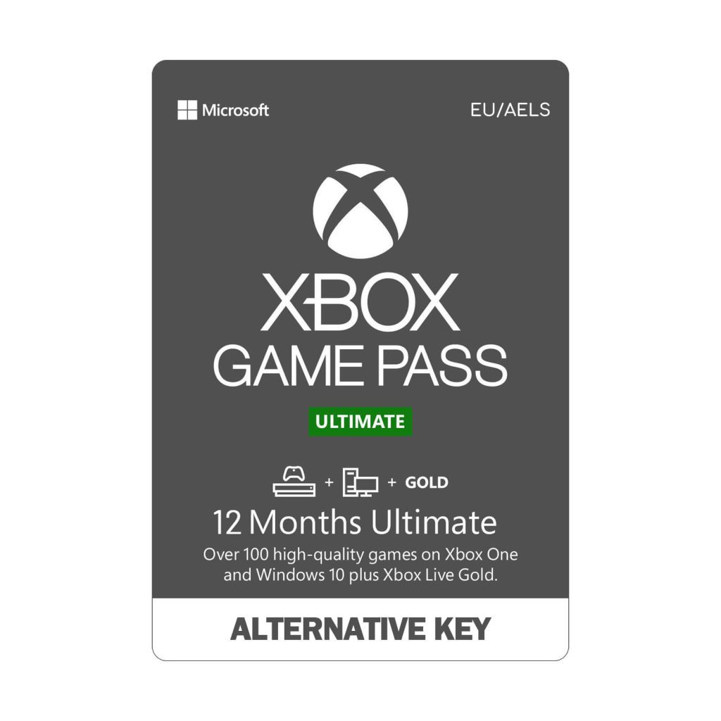 Xbox Game Pass Ultimate avec 470 Jeux pour 12 mois avec une plus