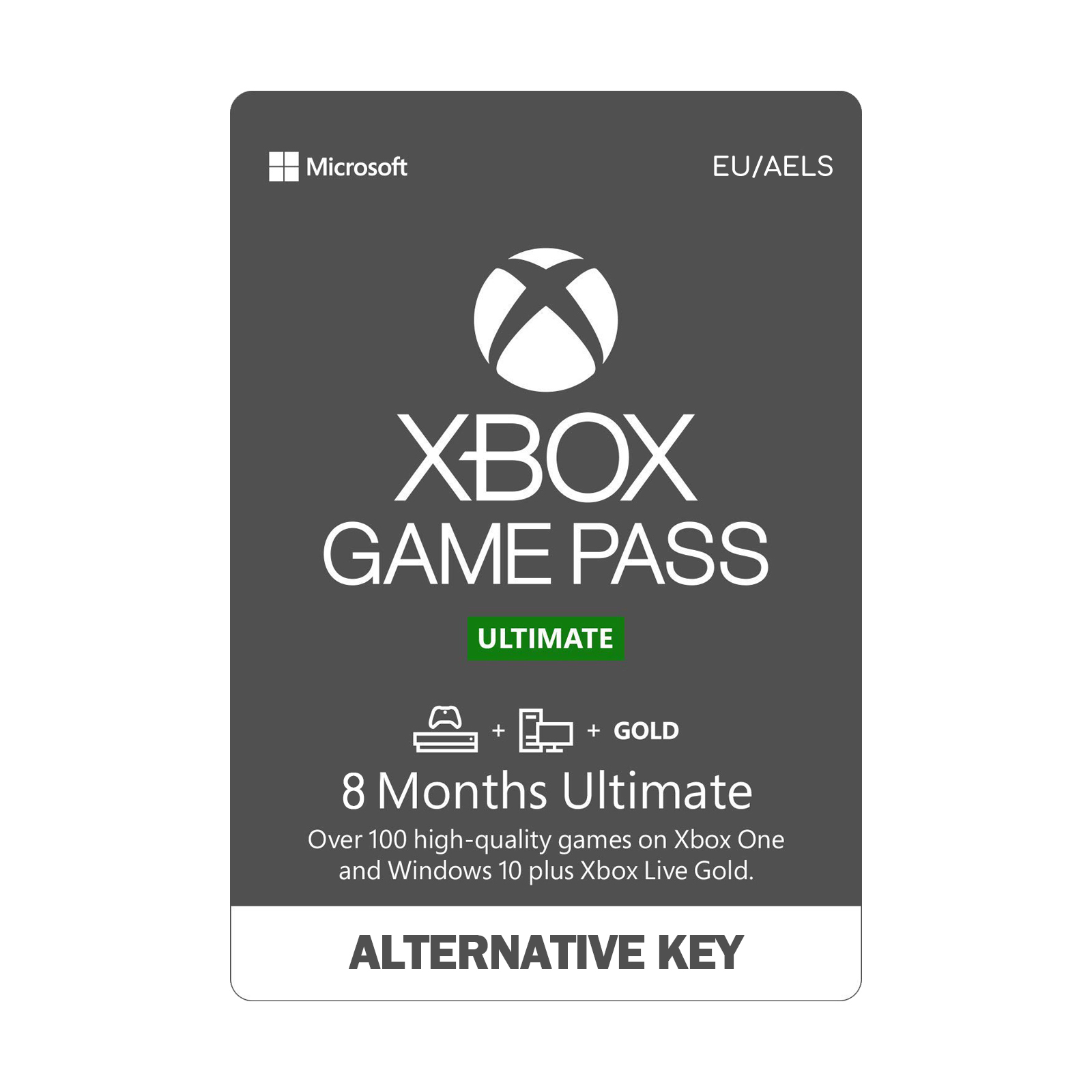 Xbox Game Pass Ultimate 8 Meses